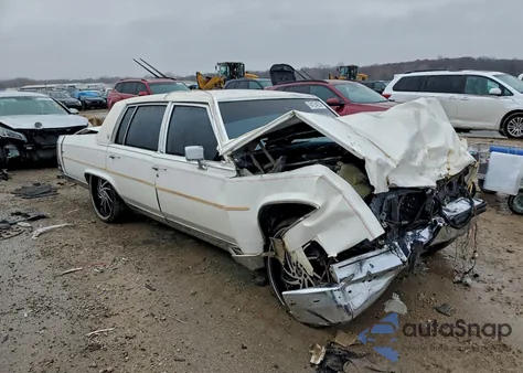 1989 Cadillac Brougham z USA, uszkodzony, nr VIN 1G6DW51Y7KR702271
